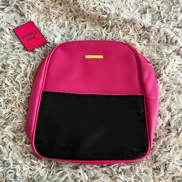 Juicy Couture | Bags | Juicy Couture Pink And Black Sequin  display picture 1